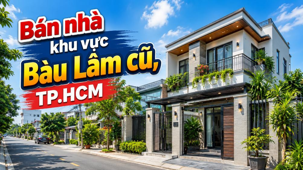Bán nhà khu vực Bàu Lâm cũ, phù hợp nhu cầu ở thực