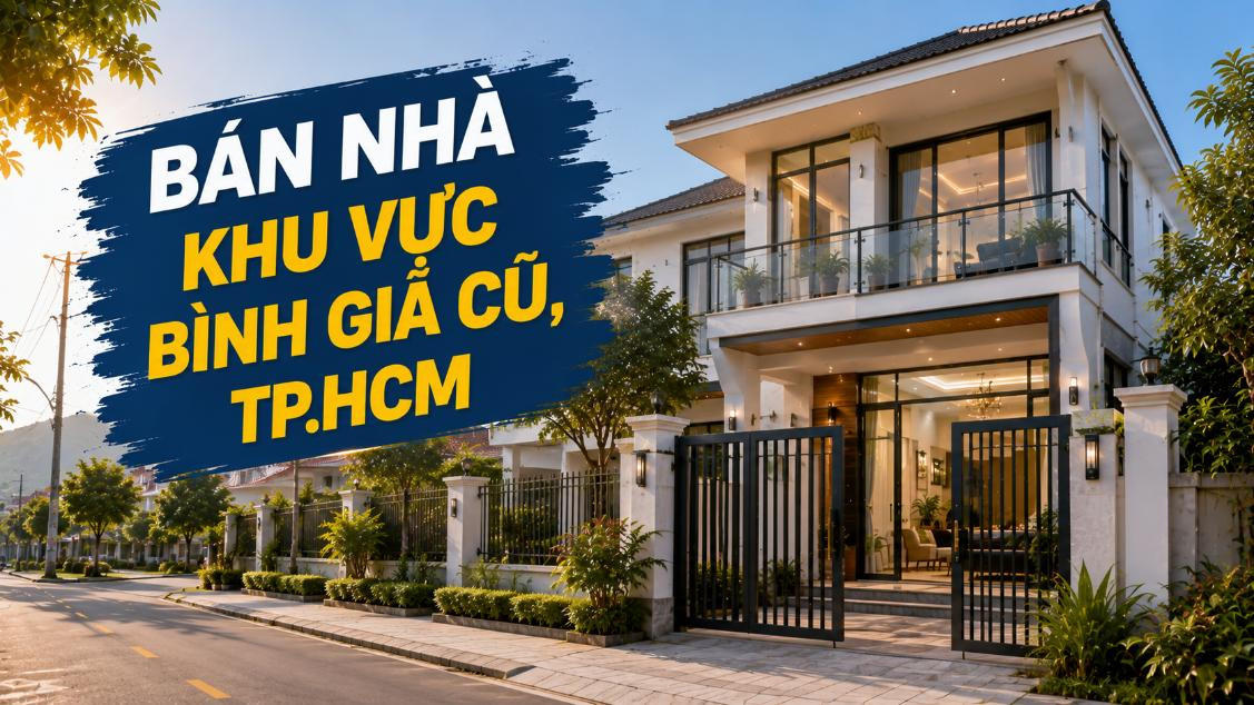Bán nhà khu vực Bình Giã cũ, phù hợp nhu cầu ở thực