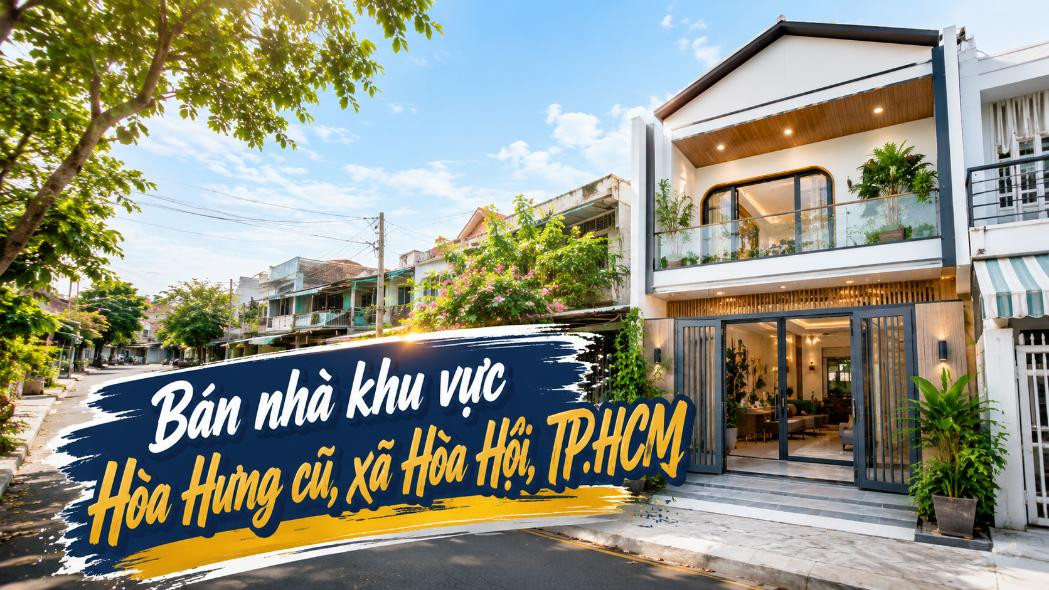 Bán nhà khu vực Hòa Hưng cũ, xã Hòa Hội