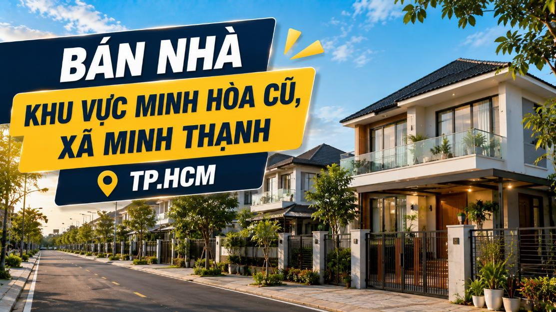 Bán nhà khu vực Minh Hòa cũ, xã Minh Thạnh