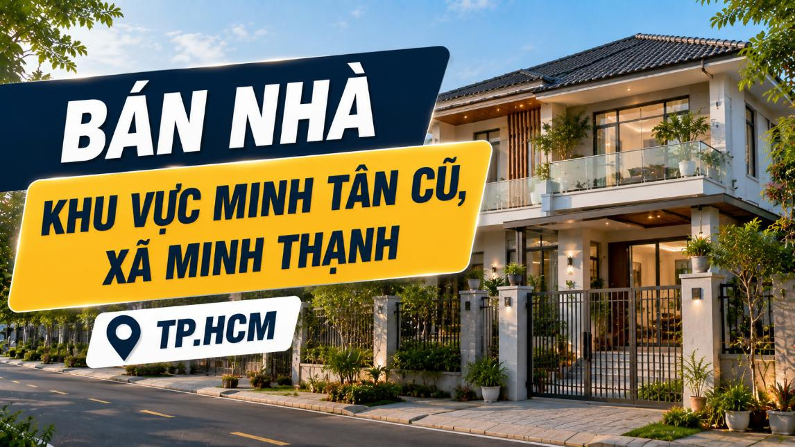 Bán nhà khu vực Minh Tân cũ, xã Minh Thạnh