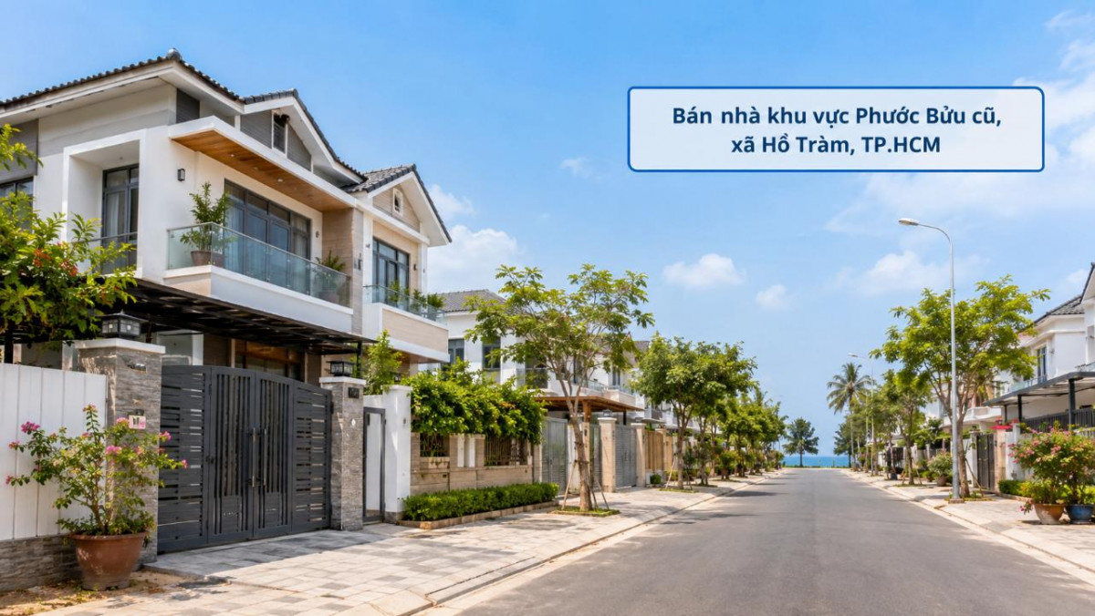 Bán nhà khu vực Phước Bửu cũ, thuận tiện an cư