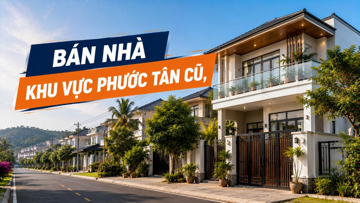 Bán nhà khu vực Phước Tân cũ, xã Hồ Tràm