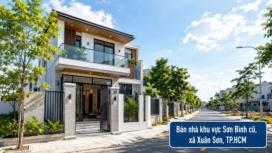 Bán nhà khu vực Sơn Bình cũ, xã Xuân Sơn