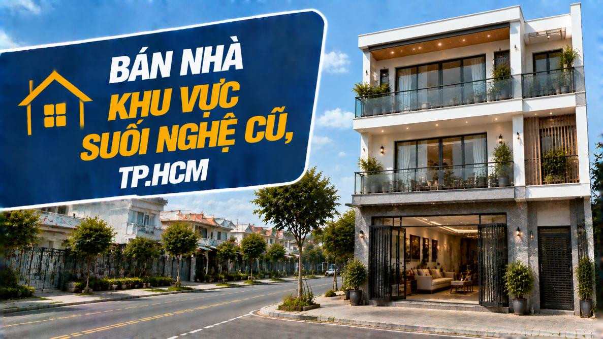 Bán nhà khu vực Suối Nghệ cũ, thuận tiện an cư