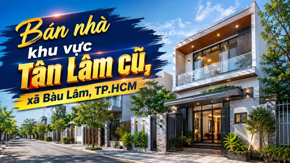 Bán nhà khu vực Tân Lâm cũ, xã Bàu Lâm