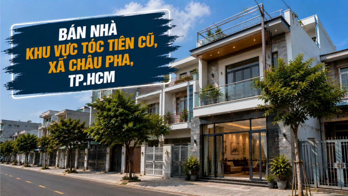 Bán nhà khu vực Tóc Tiên cũ, xã Châu Pha