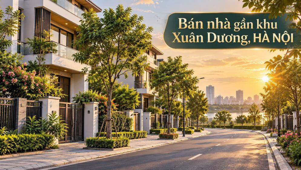 Bán nhà khu Xuân Dương, Đa Phúc, thuận tiện sinh sống