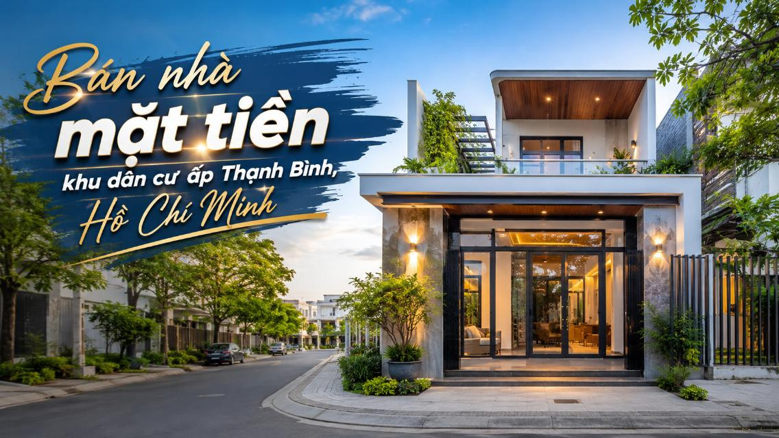 Bán nhà mặt tiền ấp Thạnh Bình, xã Thạnh An
