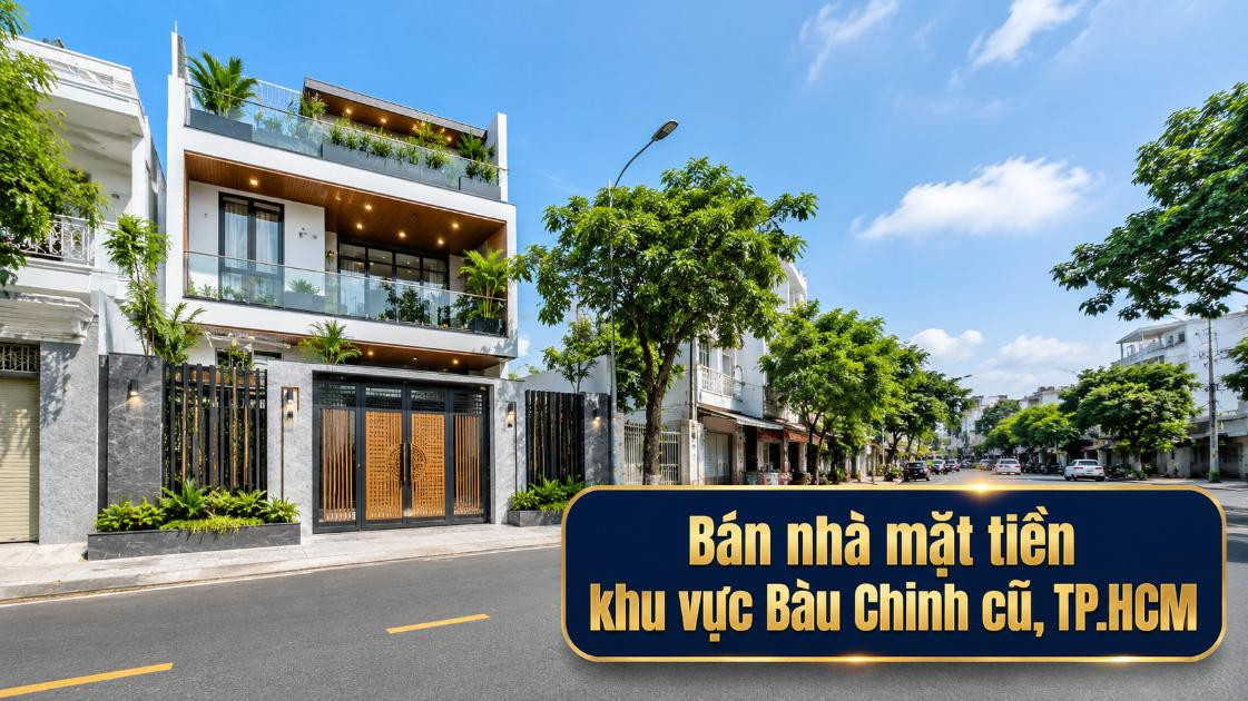 Bán nhà mặt tiền khu vực Bàu Chinh cũ, xã Kim Long