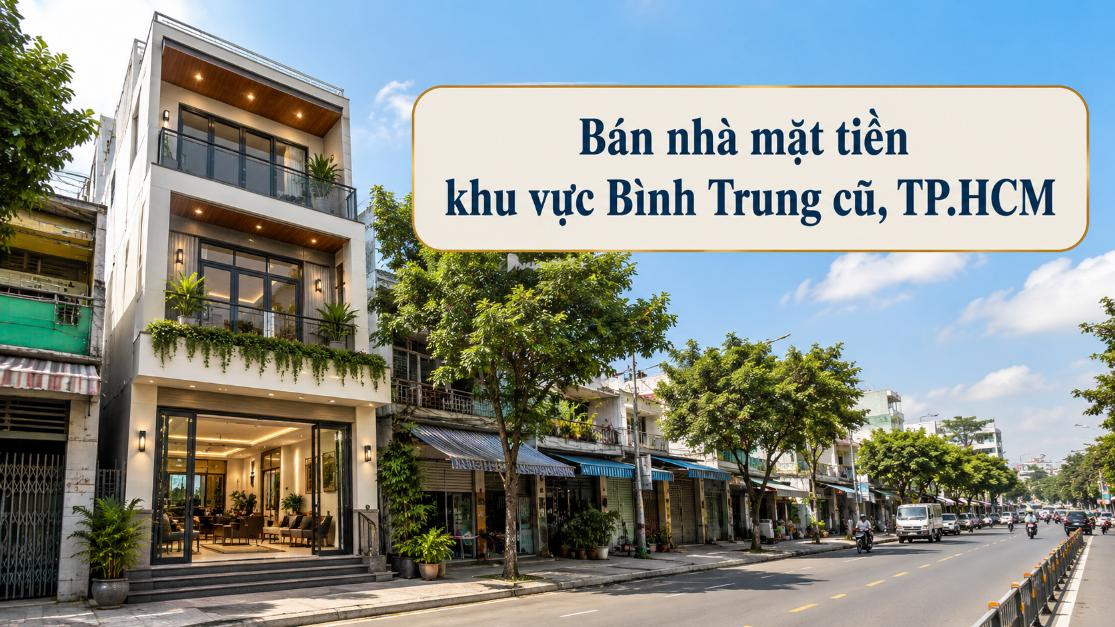 Bán nhà mặt tiền khu vực Bình Trung cũ, xã Bình Giã