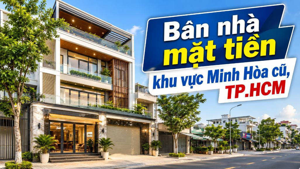 Bán nhà mặt tiền khu vực Minh Hòa cũ, xã Minh Thạnh