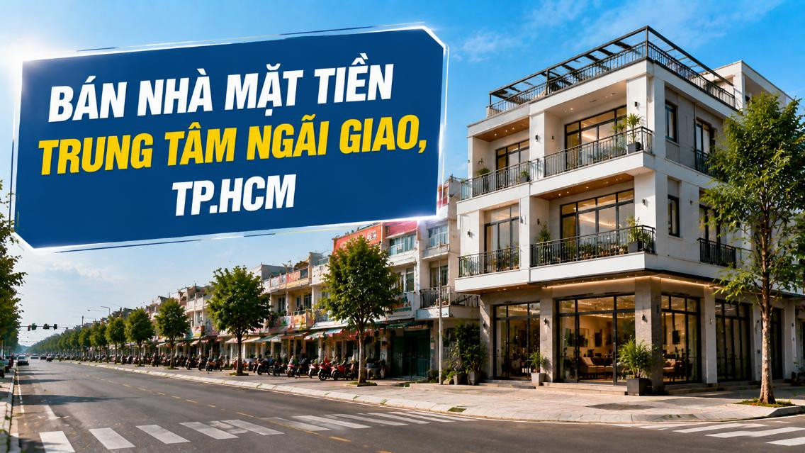 Bán nhà mặt tiền trung tâm Ngãi Giao, kinh doanh hiệu quả