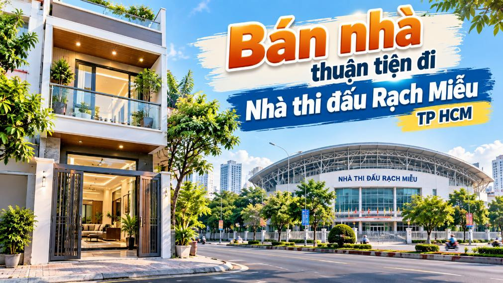 Bán nhà Nhiêu Lộc thuận tiện đi Nhà thi đấu Rạch Miễu