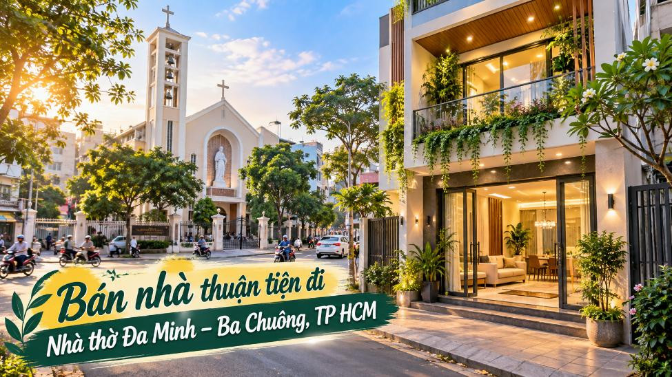 Bán nhà Nhiêu Lộc thuận tiện đi Nhà thờ Ba Chuông
