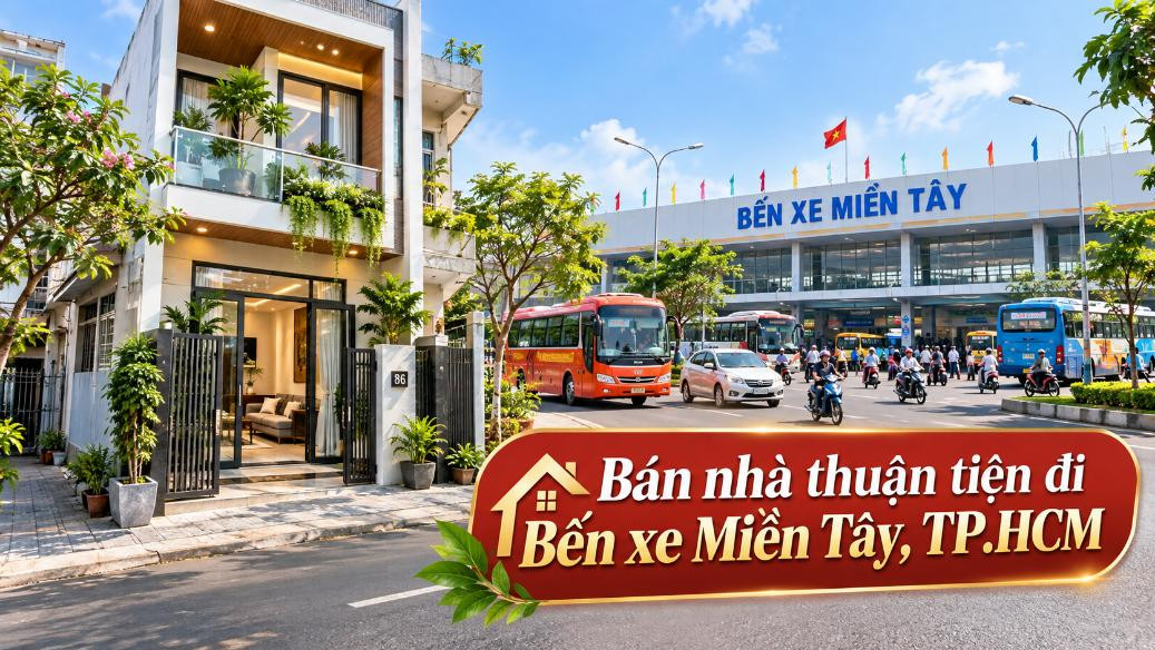 Bán nhà Phú Định thuận tiện đi Bến xe Miền Tây