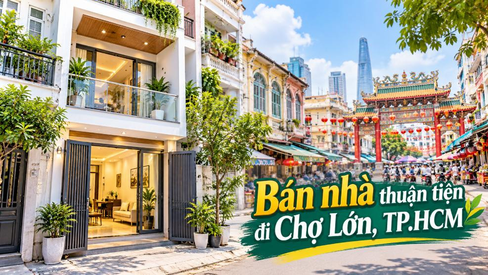 Bán nhà Phú Định thuận tiện đi Chợ Lớn, tiện kinh doanh