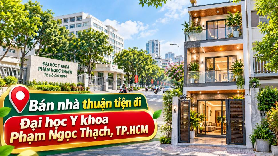 Bán nhà Phú Định thuận tiện đi Đại học Y khoa Phạm Ngọc Thạch