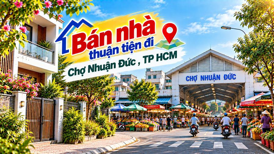 Bán nhà Phú Hòa Đông thuận tiện đi Chợ Nhuận Đức