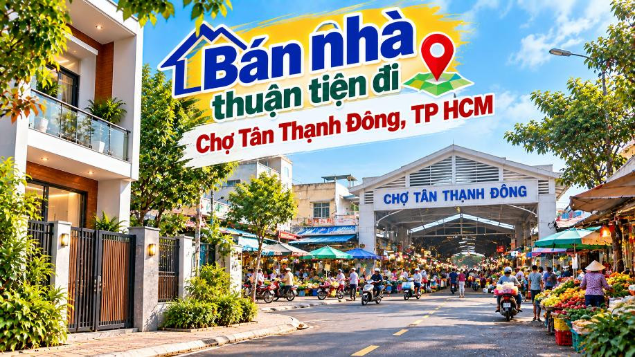 Bán nhà Phú Hòa Đông thuận tiện đi Chợ Tân Thạnh Đông