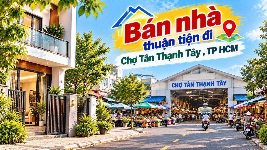 Bán nhà Phú Hòa Đông thuận tiện đi Chợ Tân Thạnh Tây