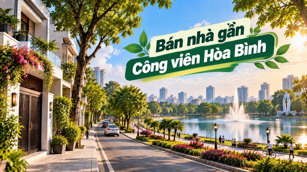 Bán nhà Tây Hồ thuận tiện đi Công viên Hòa Bình