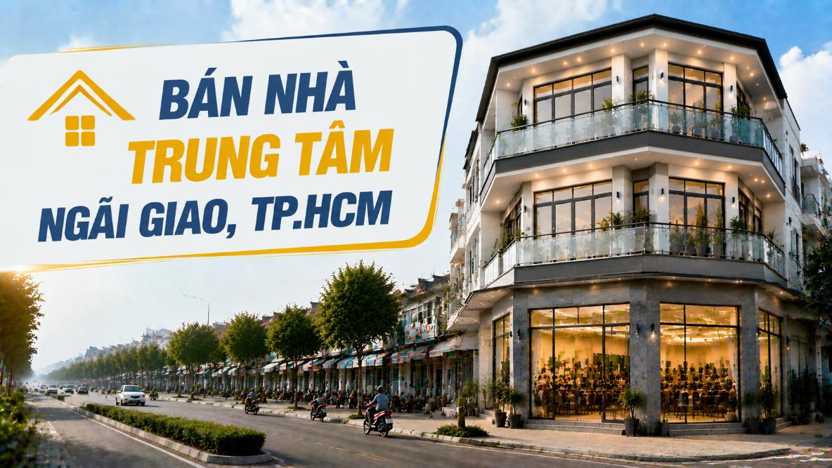 Bán nhà trung tâm Ngãi Giao, nhiều lựa chọn hấp dẫn