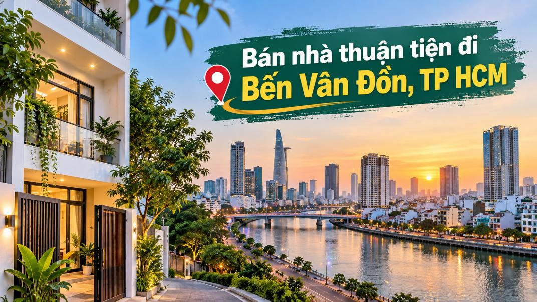 Bán nhà Vĩnh Hội thuận tiện đi Bến Vân Đồn, gần trung tâm
