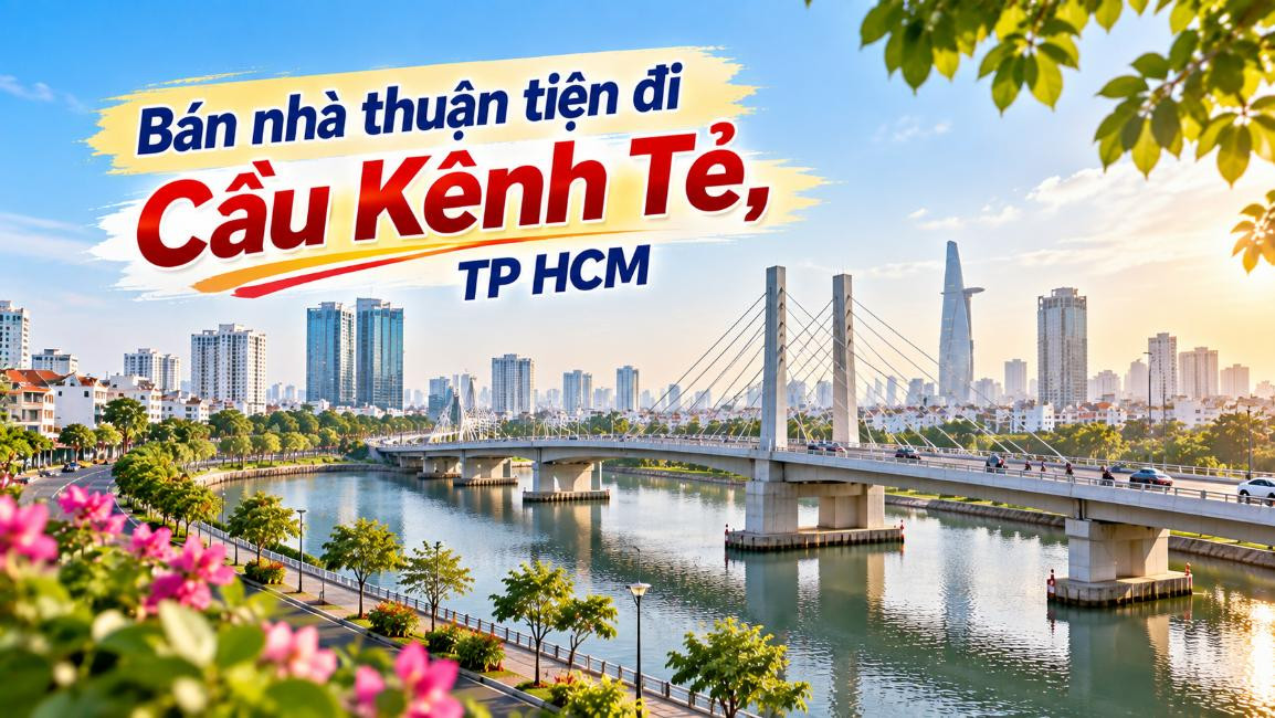 Bán nhà Vĩnh Hội thuận tiện đi Cầu Kênh Tẻ, kết nối khu Nam