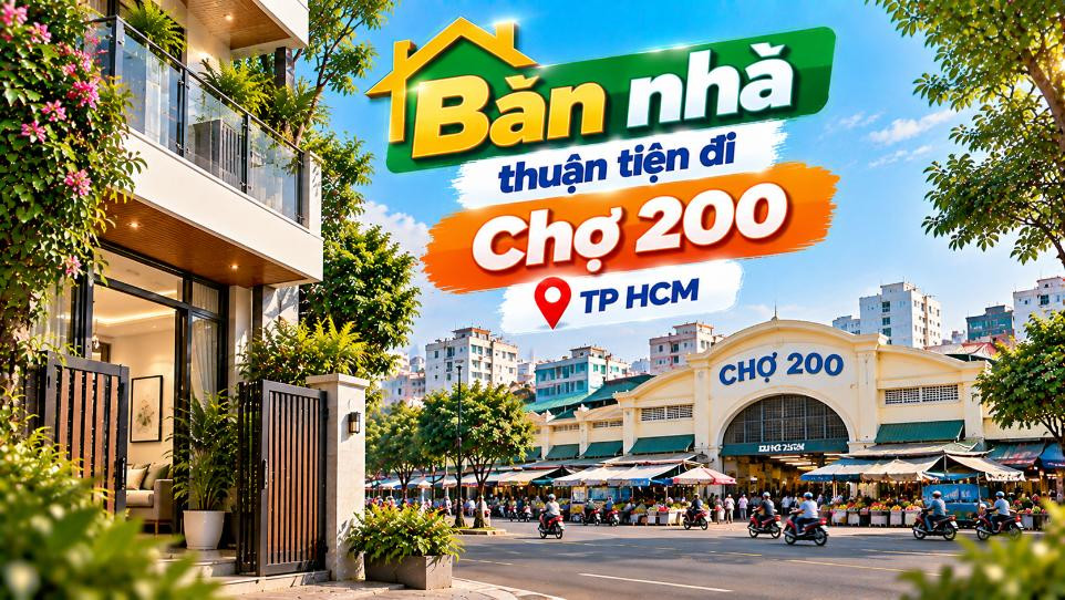 Bán nhà Vĩnh Hội thuận tiện đi Chợ 200, tiện ở và kinh doanh