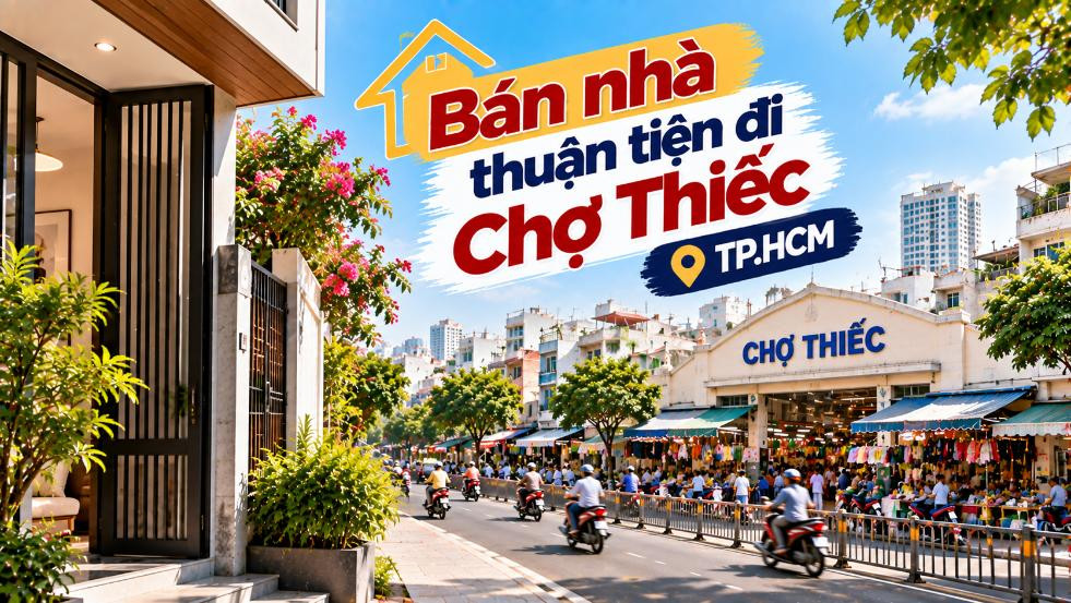 Bán nhà Vườn Lài thuận tiện đi Chợ Thiếc, tiện sinh hoạt