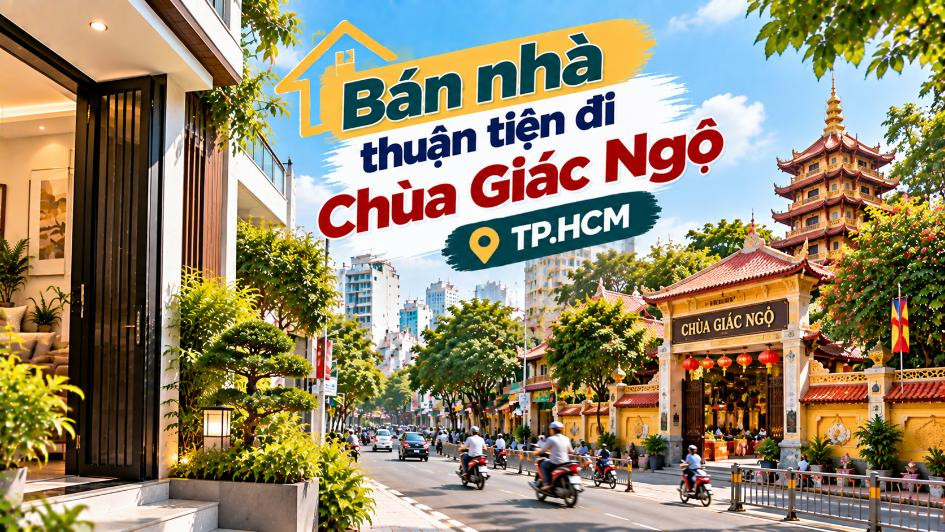 Bán nhà Vườn Lài thuận tiện đi Chùa Giác Ngộ