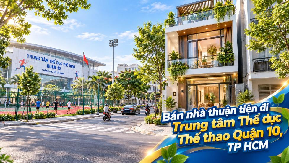 Bán nhà Vườn Lài thuận tiện đi Trung tâm TDTT Quận 10