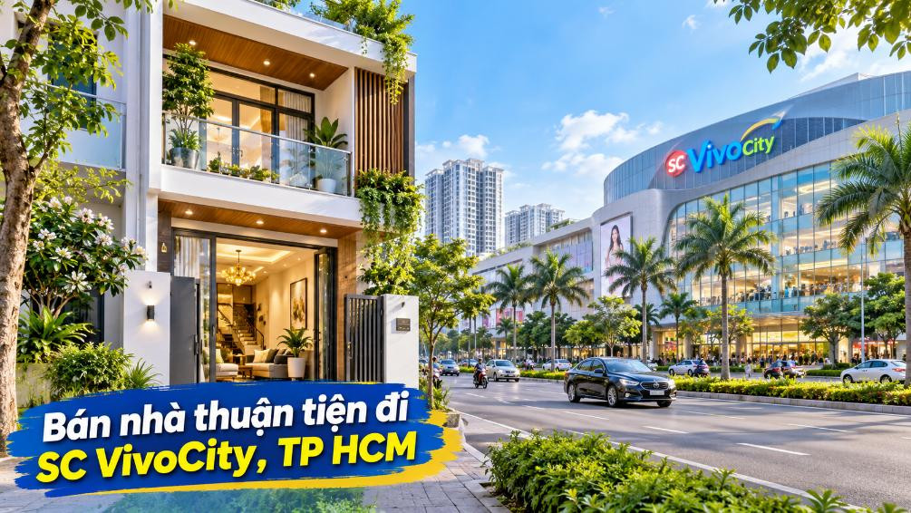 Bán nhà Xóm Chiếu thuận tiện đi SC VivoCity, kết nối khu Nam