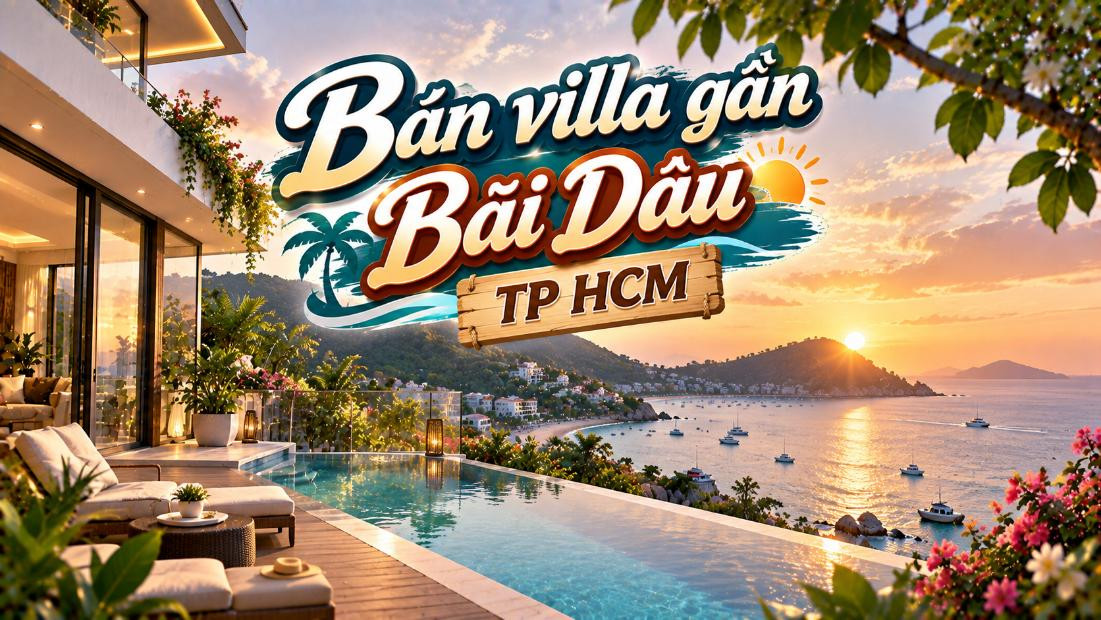 Bán villa gần Bãi Dâu – không gian riêng tư, gần biển