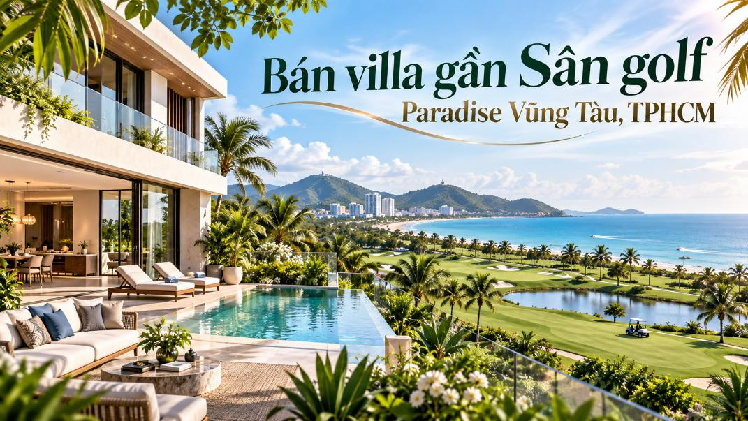 Bán villa gần Sân golf Paradise – không gian nghỉ dưỡng cao cấp