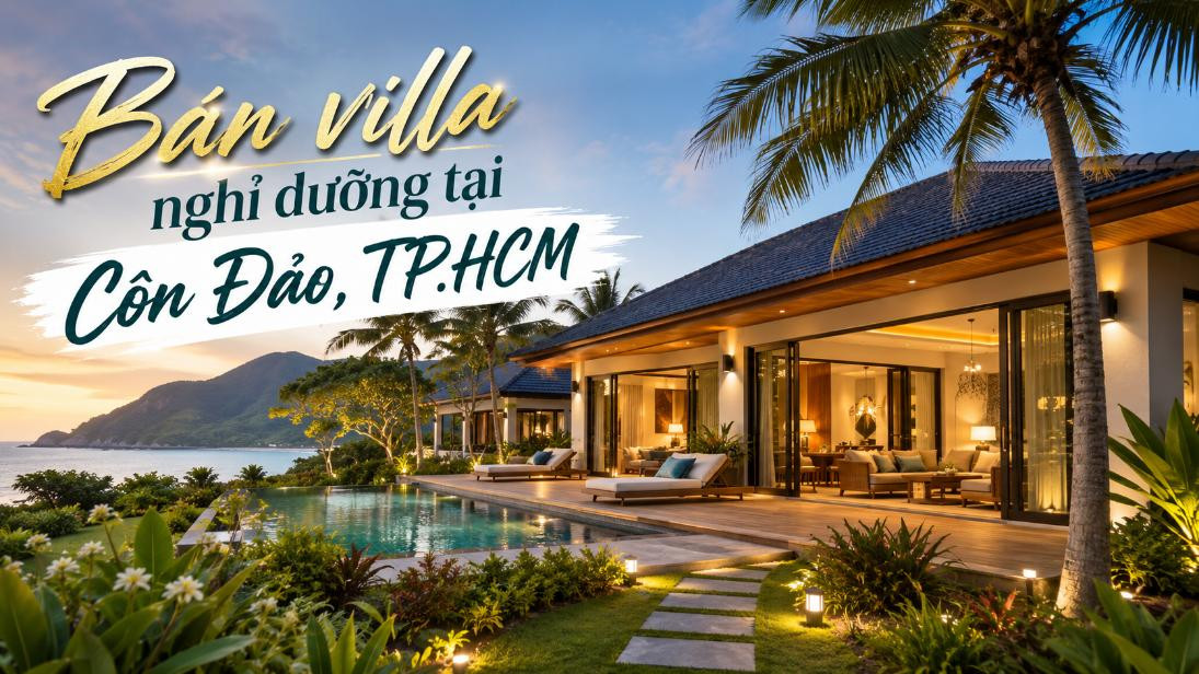 Bán villa nghỉ dưỡng tại Côn Đảo, không gian riêng tư