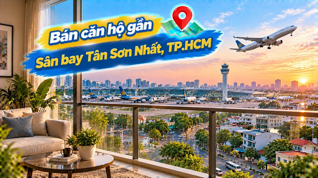 Bay thường xuyên, ở thật tiện – Căn hộ Thông Tây Hội gần Tân Sơn Nhất
