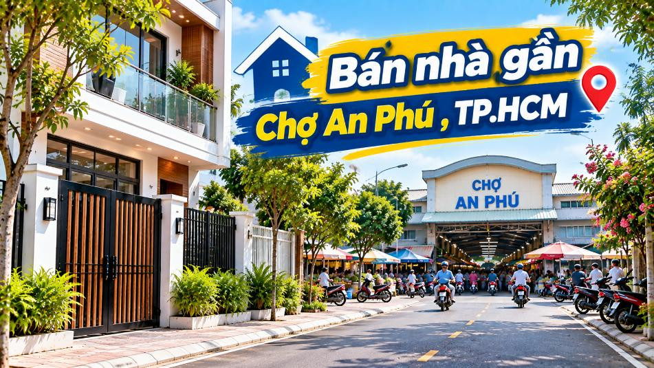 Cần bán nhà Nhuận Đức gần Chợ An Phú – Sinh hoạt thuận tiện