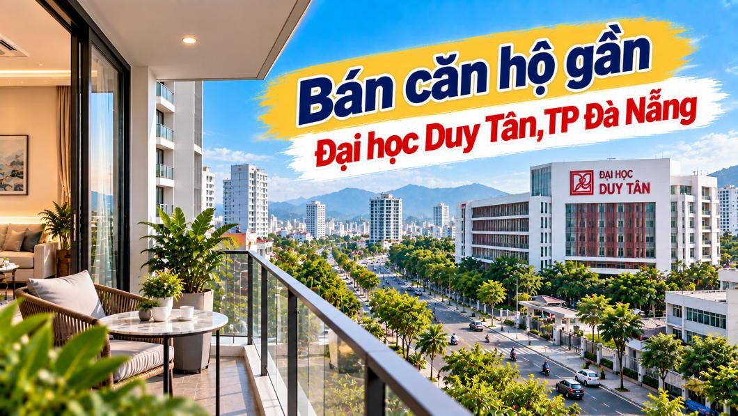 Căn hộ cận Đại học Duy Tân – Đi học gần, cho thuê cũng thuận