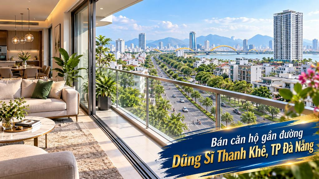 Căn hộ cận Dũng Sĩ Thanh Khê – Gần phố, gần biển, dễ chọn để ở