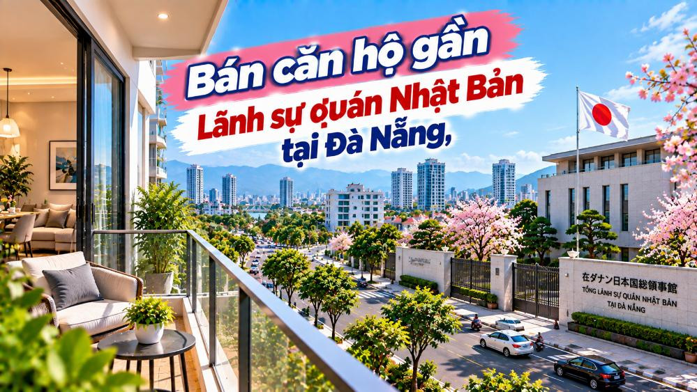 Căn hộ cận Lãnh sự quán Nhật Bản – Chất sống trung tâm tại Hòa Cường
