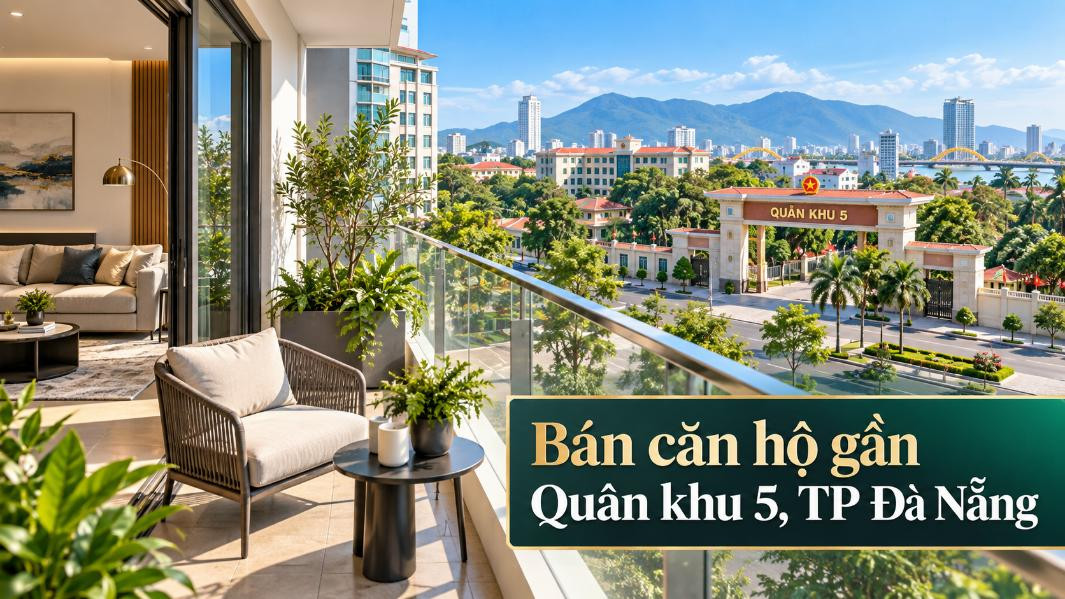 Căn hộ cận Quân khu 5 – Chọn vị trí trung tâm cho nhịp sống linh hoạt