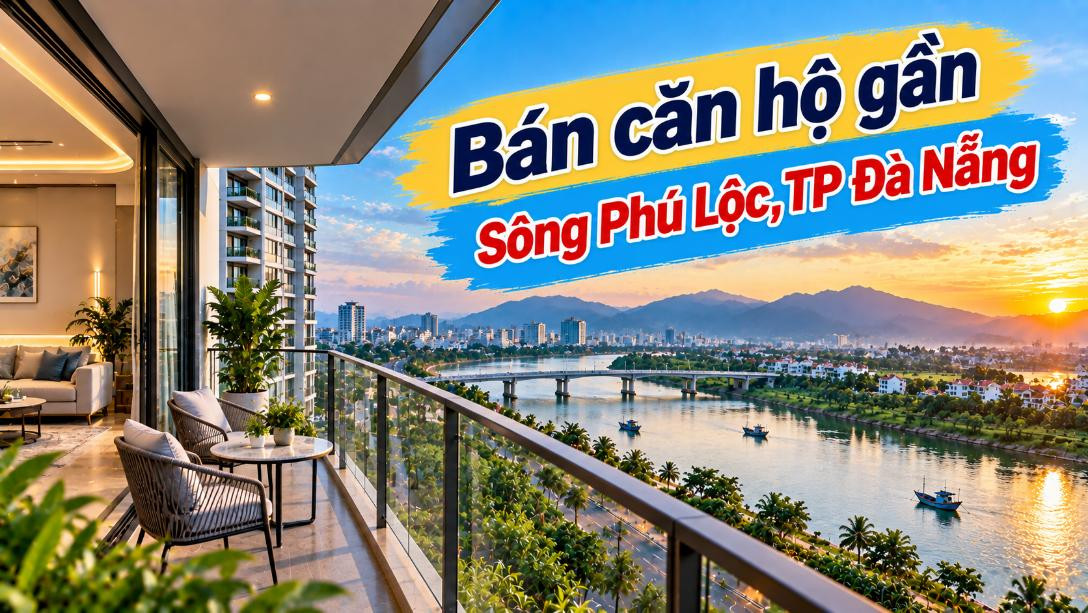 Căn hộ cận Sông Phú Lộc – Nhịp phố gần, không gian thoáng cũng gần