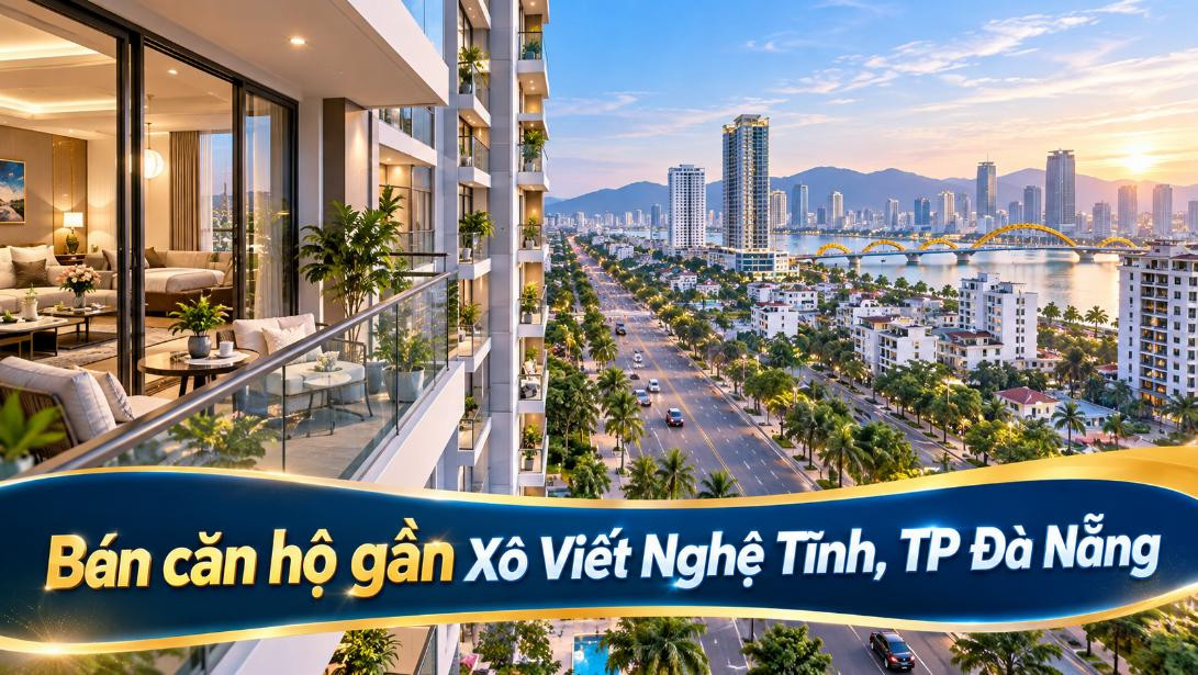 Căn hộ cận Xô Viết Nghệ Tĩnh – Đi đâu cũng tiện từ Hòa Cường
