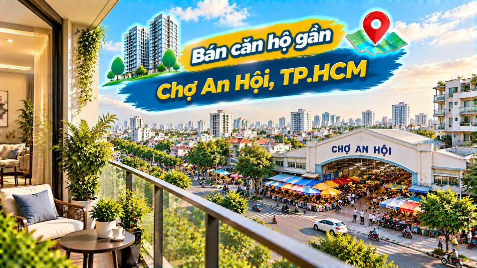 Căn hộ gần Chợ An Hội – Chọn nơi ở tiện nghi giữa Thông Tây Hội