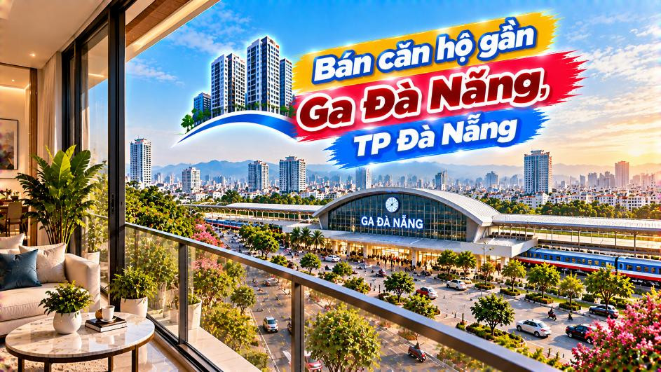 Căn hộ gần Ga Đà Nẵng – Chọn trung tâm cho hành trình thuận tiện hơn