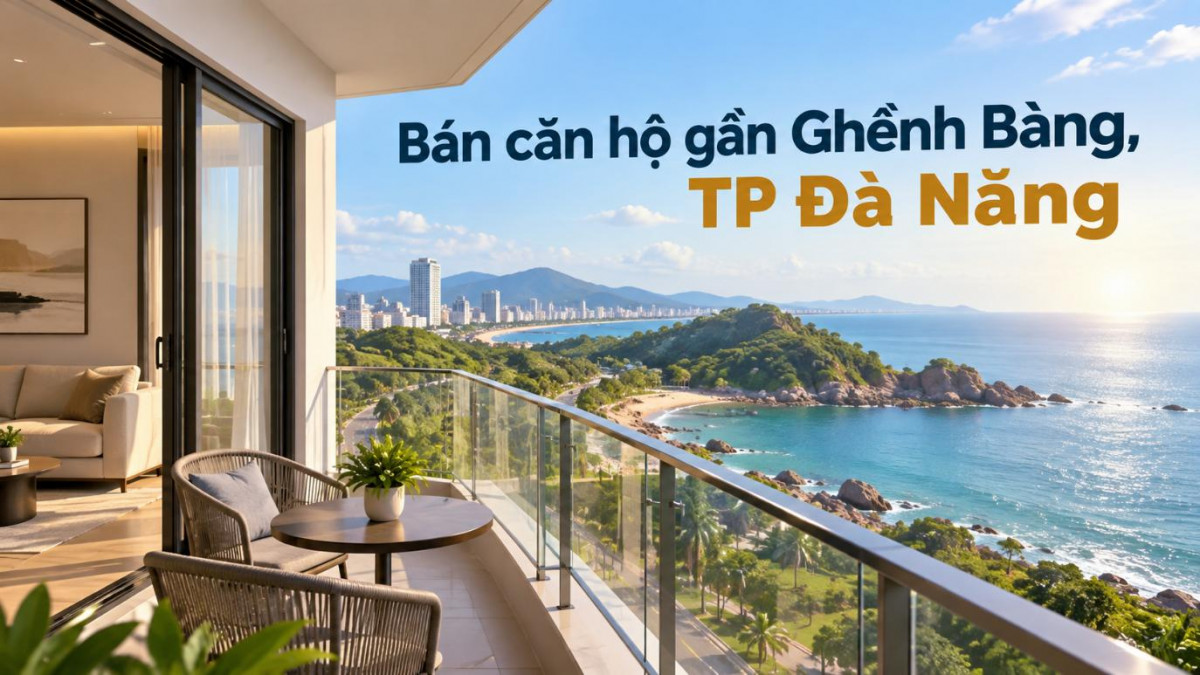 Căn hộ hướng Ghềnh Bàng – Giữ Sơn Trà thật gần trong từng ngày sống