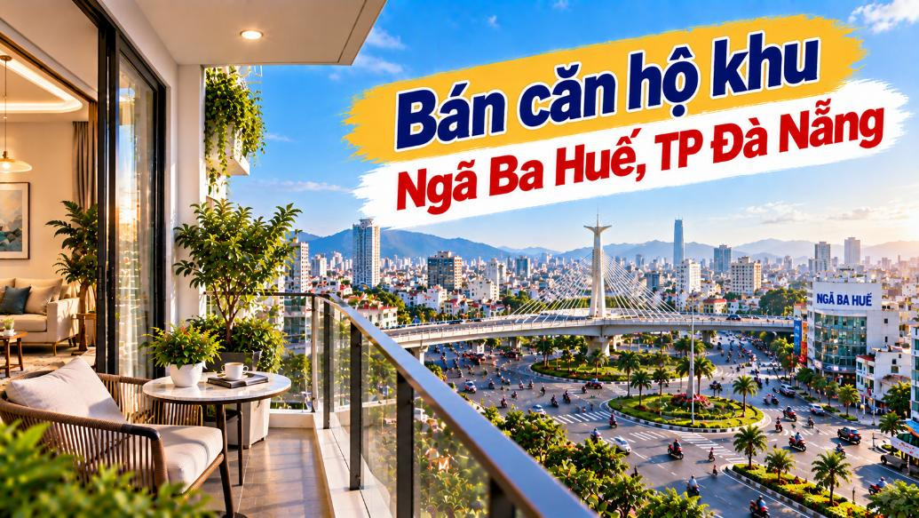 Căn hộ khu Ngã Ba Huế – Chọn giao điểm đẹp cho nhịp sống linh hoạt