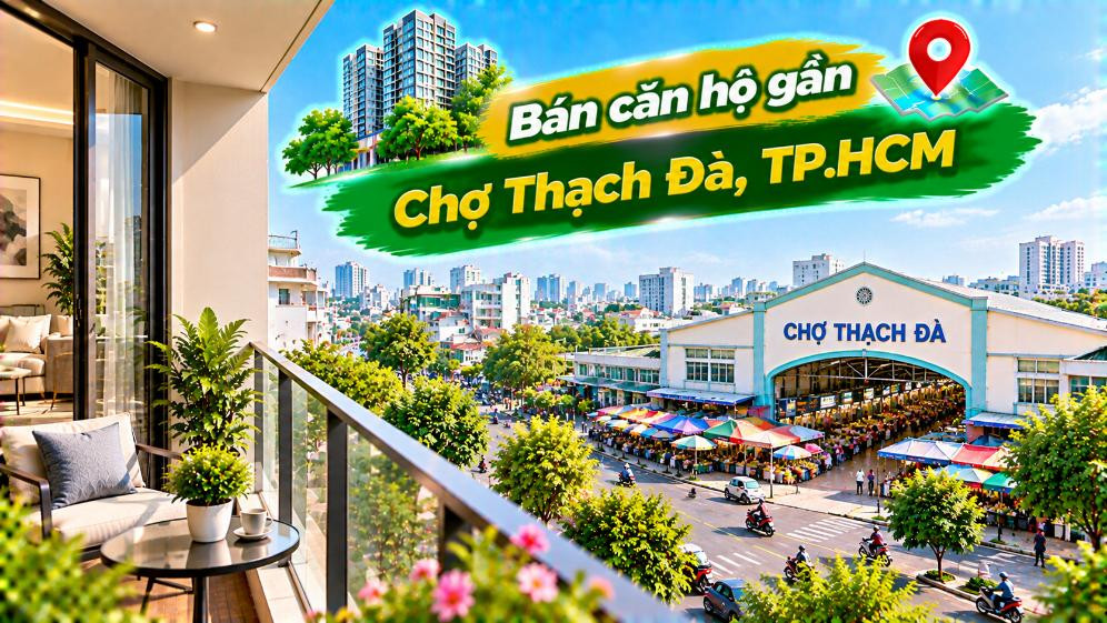 Căn hộ Thông Tây Hội gần Chợ Thạch Đà – Tiện từ bữa ăn đến sinh hoạt